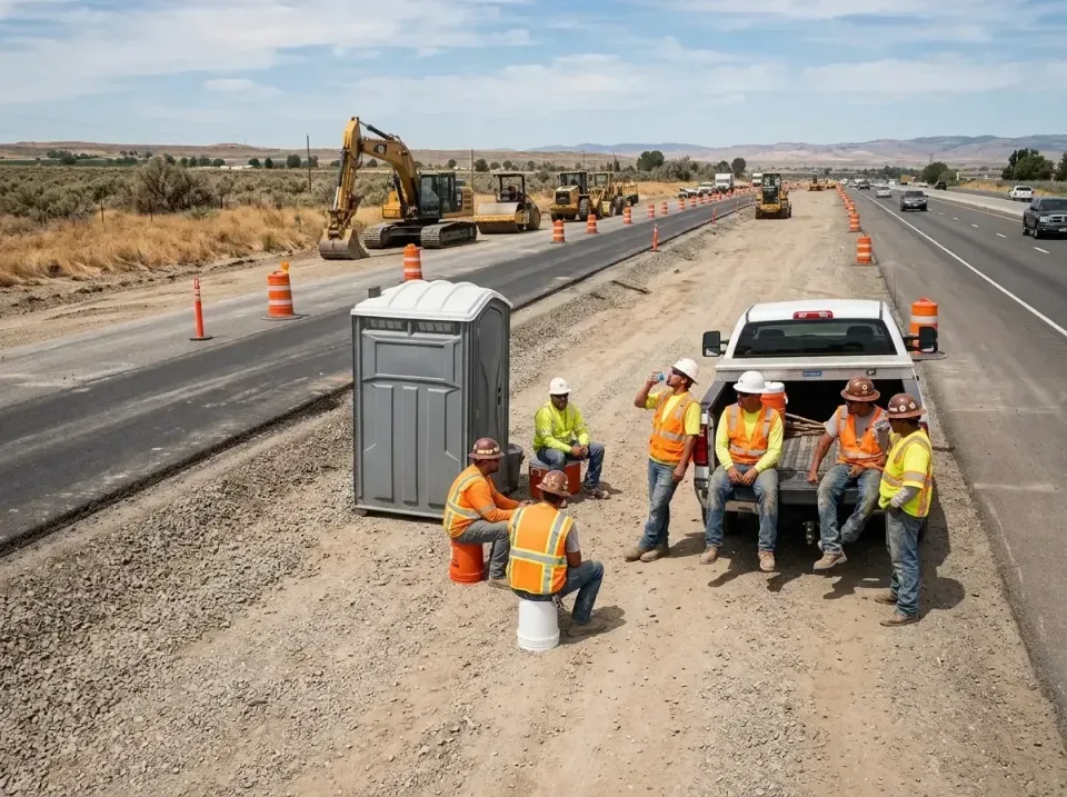 highway-road-construction-crew-007 — frequently asked questions, Porta Potty and Restroom Rentals in Mount Morris, MI